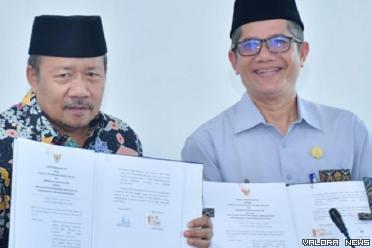 Bupati Agam, Andri Warman dan Rektor ISI Padang Panjang,...