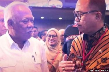 Mentri PUPR RI, Basuki Hadimuljono dialog santai dengan Pjs...