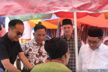 Pasangan calon bupati dan wakil bupati Padang Pariaman di...