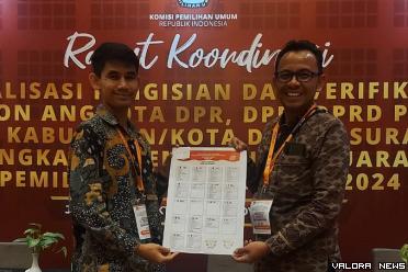 KPU Bukittinggi Tetapkan DCT Pemilu 2024, 310 Caleg Bakal...