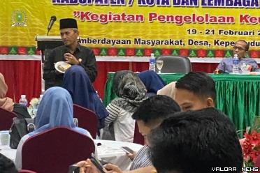 Anggota Komisi I DPRD Riau, Mardianto Manan jadi narasumber...
