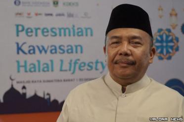 Sekdaprov Sumatera Barat, Hansastri saat penetapan Mesjid...