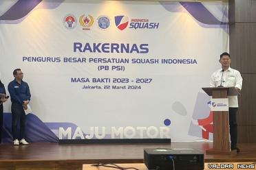 Ketua Umum Komite Olimpiade Indonesia, Raja Sapta Oktohari...