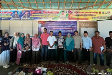 Anggota DPRD Sumbar, Ridwan Dt Tanbijo saat...