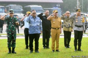Pj Gubernur Sumatera Utara, Hassanudin beserta Forkopimda,...
