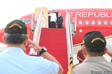 Presiden Joko Widodo beserta Ibu Iriana Joko Widodo dilepas...