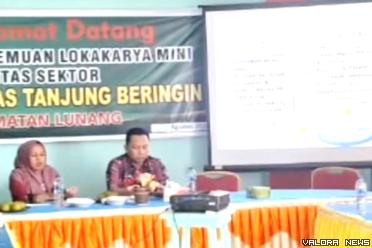 Puskesmas Tanjung Beringin Lunang, Pessel, gelar pertemuan...