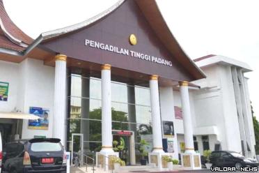Pengadilan Tinggi Padang di Padang. Dok: ist