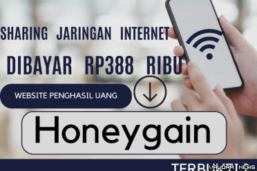 Ilustrasi Website Penghasil Uang Honeygain (foto: Canva)