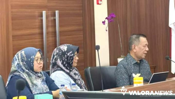 Bupati Pessel Rusma Yul Anwar bersama Dinas PUTR audiensi di Kementerian PUPR di Jakarta, Selasa (14/5/2024). FOTO: Dok Diskominfo Pessel