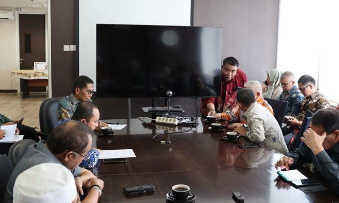 Anggota Banggar DPRD Sumbar gelar rapat konsultasi dengan Bidang Perencanaan Anggaran Wilayah Satu Kemendagri, terkait pembahasan KUA PPAS Sumbar 2024 di Jakarta, Jumat.